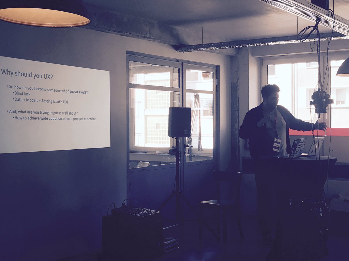 That's Ux : data + models + Testing #eonagile #GoogleLaunchpad