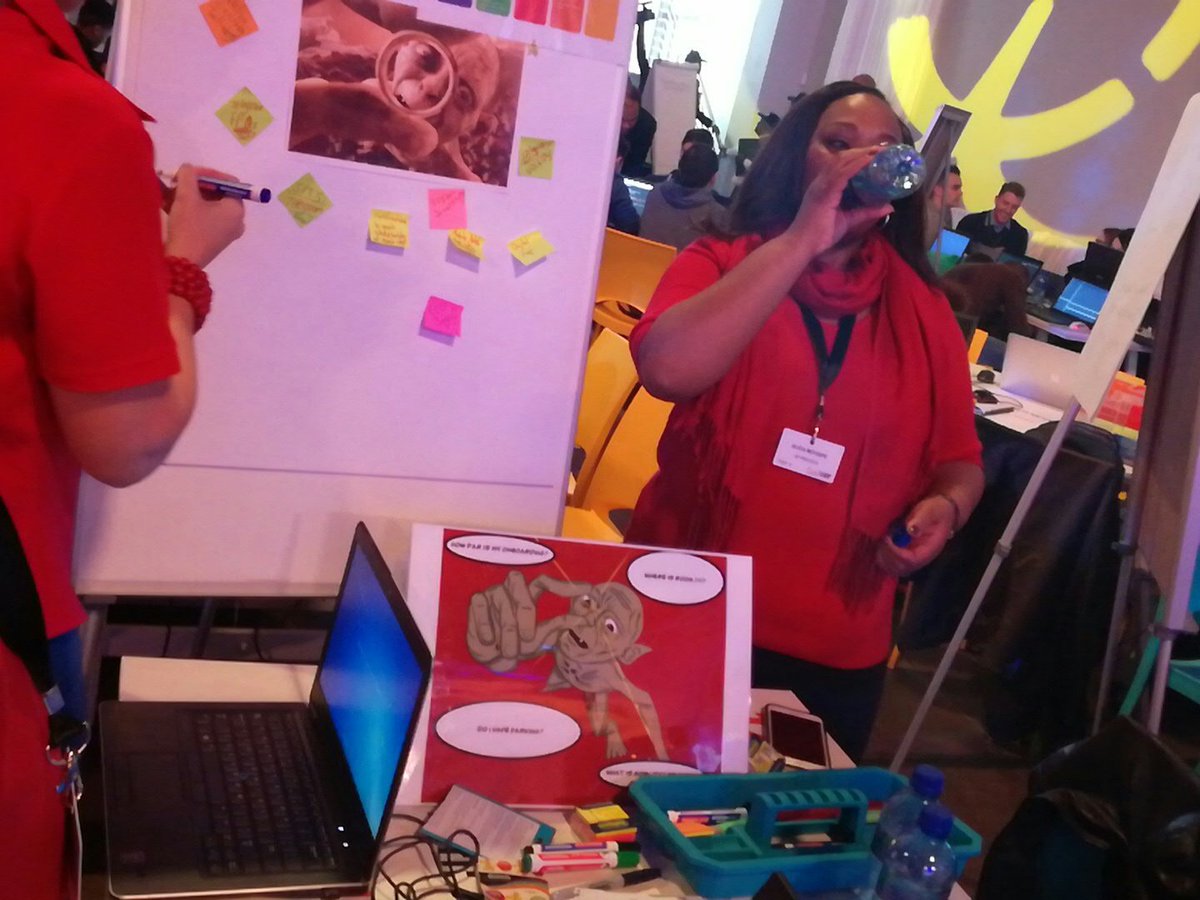 The_ElementalDJ's tweet photo. Keep it simple stupid
Solving real life issues
#woema
#woema2017
#standardbank
#hackathon
#myprecious https://t.co/i4w2S2o9QY