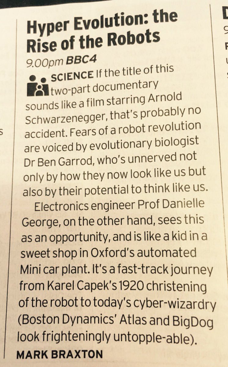 Ben_garrod's tweet image. It&apos;s official! @EngineerDG and I are chasing robots around the world on @BBCFOUR, starting July26 #unnerved #RiseOfRobots