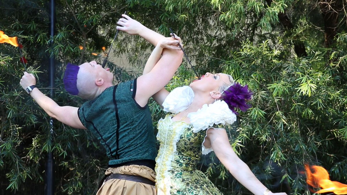 S400Perth's tweet image. Things were heating up at the #S400Perth #Shakespeare Festival Day last year at #UWA. Stay tuned for the full video this Friday 🎥  🎬  🎭