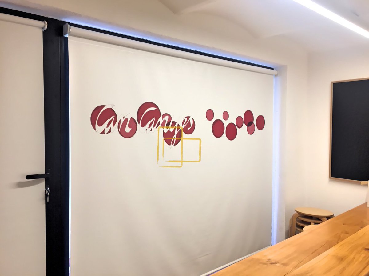Solartcortinas's tweet photo. Cortina opaca con impresion digital en Can Canyes
#solart #cortinas #opacas #impresiondigital #cancanyes https://t.co/0hwNwIQv9R
