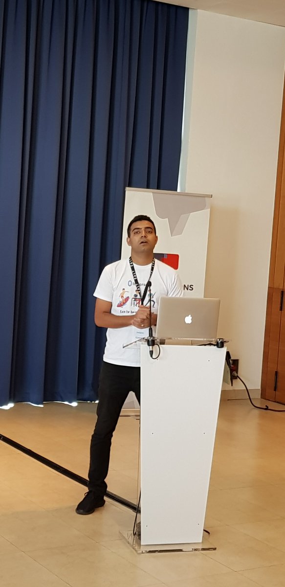 Indorse Tech Lead <a href="/gaurangtorvekar/">Gaurang (GT)</a> presenting Indorse <a href="/CoinAgenda/">M Terp</a> #ethereum #blockchain