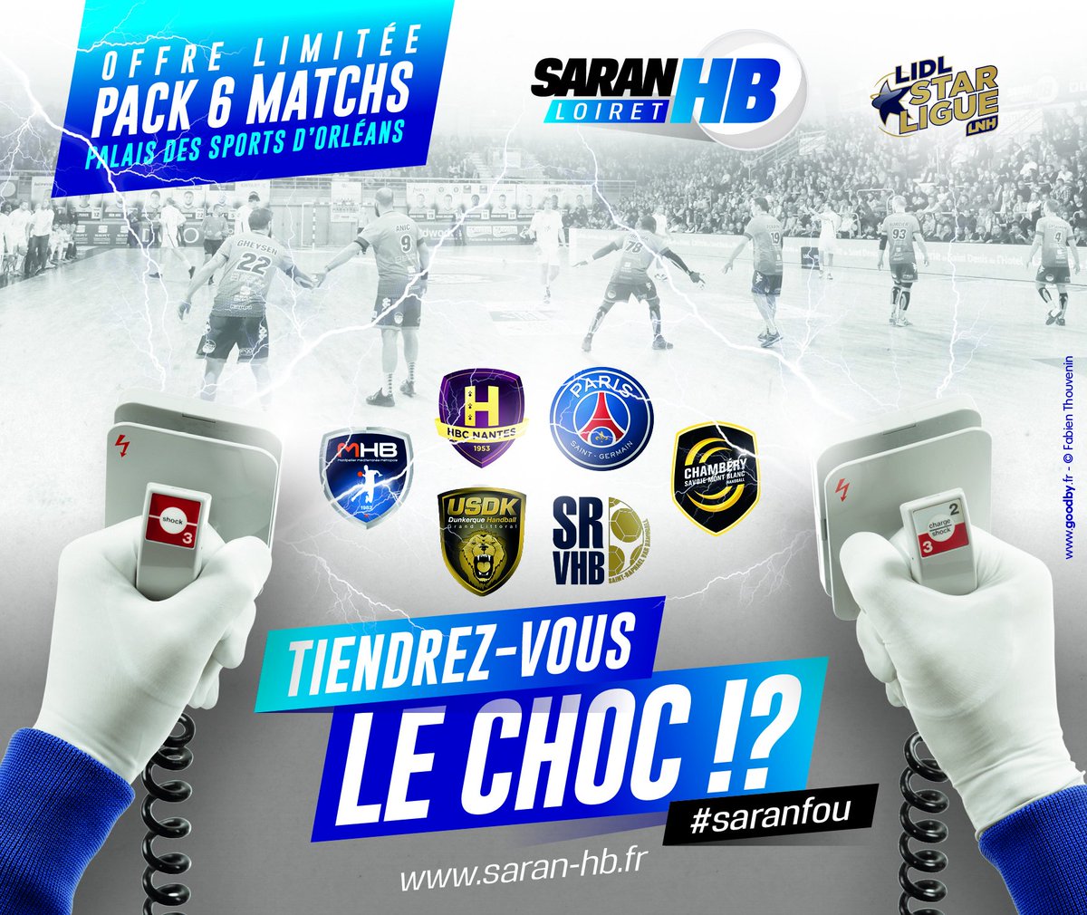 Mise en vente des packs 6 matchs au Palais Des Sports d' @OrleansMetropol jeudi 20/07 à 09h00 sur notre billetterie !!!