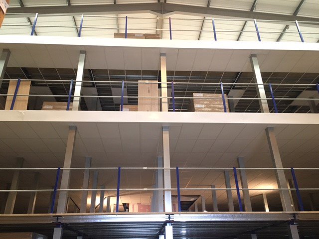OneSolutn's tweet image. New Self-Store facility in Cambridgeshire is well under way. It includes a 3 tier Mezzanine floor with associated offices and reception.
