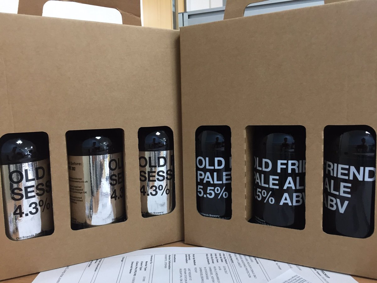 scotto_ma's tweet photo. Superb ! Thank you @fezheadred for these @oldfriendsbrew beers..looks great #oldfriends #Cambridge #pheas #hugehead https://t.co/gFmAzbq4Xz
