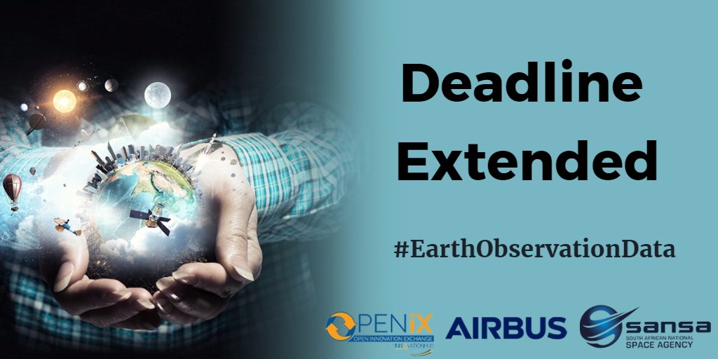 theOpenIX's tweet image. Great news you can now submit until the 24th of July 2017 #openinnovation #satellitedata bit.ly/2u3EKzy