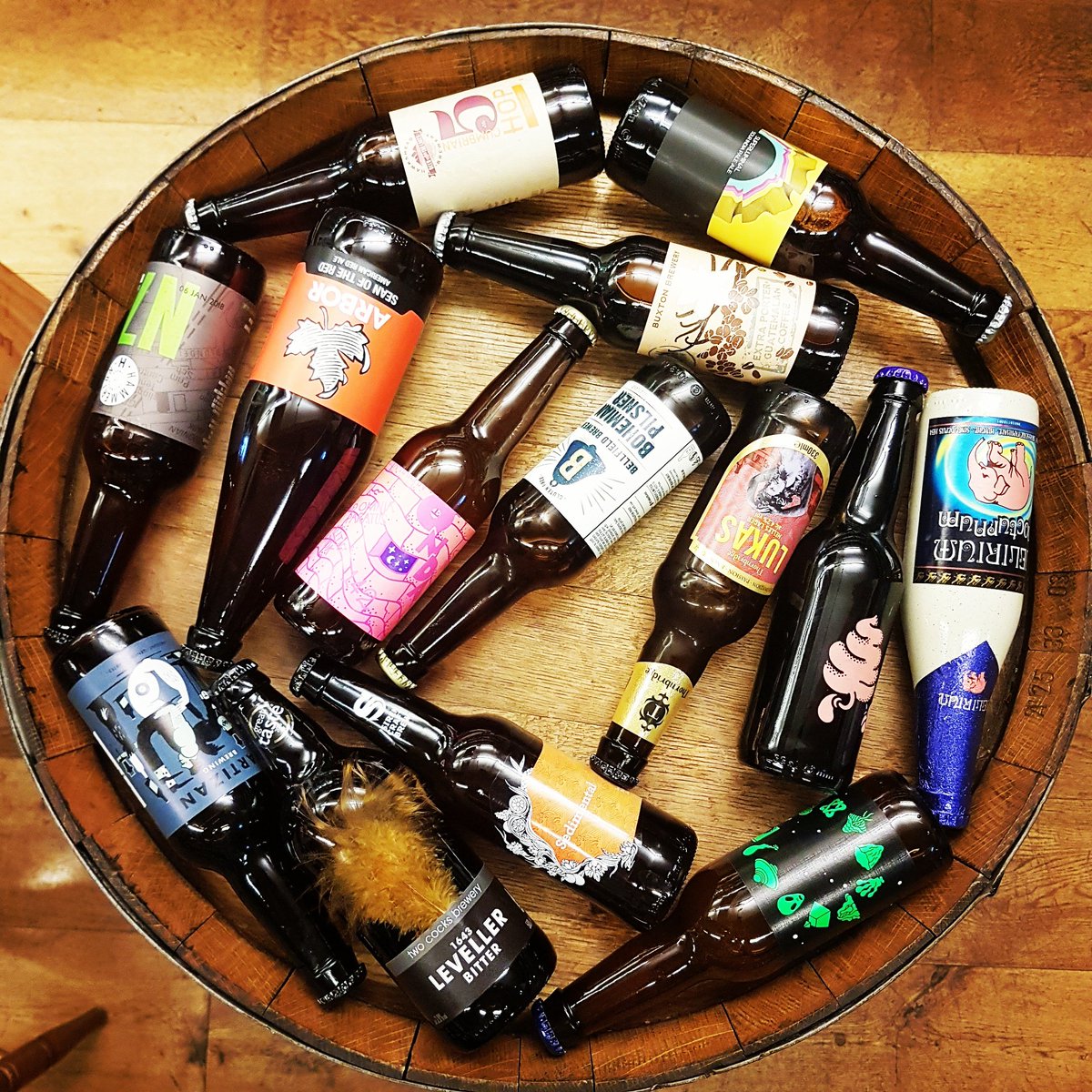 HighburyVintner's tweet photo. Feeling crafty? #craftbeer #beergeek #beer #paleale #ipa #feelinghoppy https://t.co/5GQUd216a9