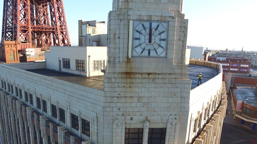 LivingcityGroup's tweet photo. High quality aerial footage and real-time #building #surveying from #Ascent by #LcBC @RobBarnesLcBC #drone #UAV #surveyor #Blackpool https://t.co/TycNds36SY