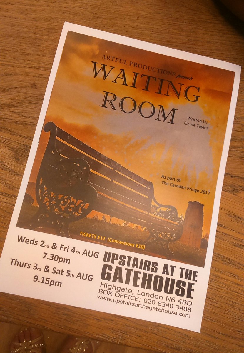 Mysterious &amp; Magical! We are proud to support new writing <a href="/WaitingRoom2017/">Waiting Room</a> <a href="/TheGatehouseN6/">The Gatehouse</a> They would love a RT please! #Hampstead #Highgate