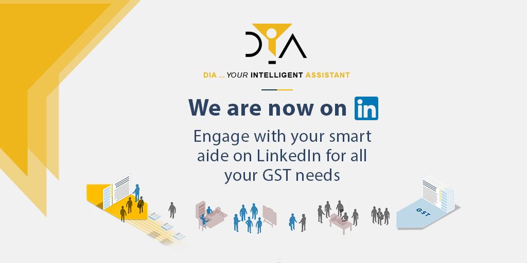 GSTWithDIA's tweet photo. Connect with us on #LinkedIn and never miss any details on #GST! https://t.co/nAoycTu0ZY #IndiaGST #GSTSimplified #DIA  #GSTWithDIA https://t.co/Hr6IgwohBM