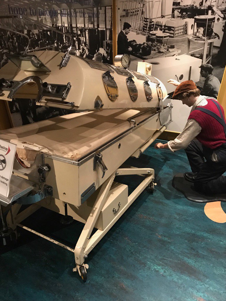 BigMark2's tweet image. Thackeray Museum - iron lung