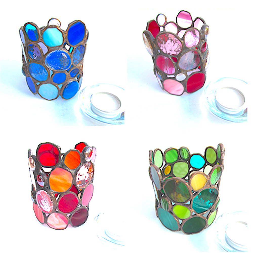 Glass Tealight Holders uniqueinglass.co.uk/online-shop/li…