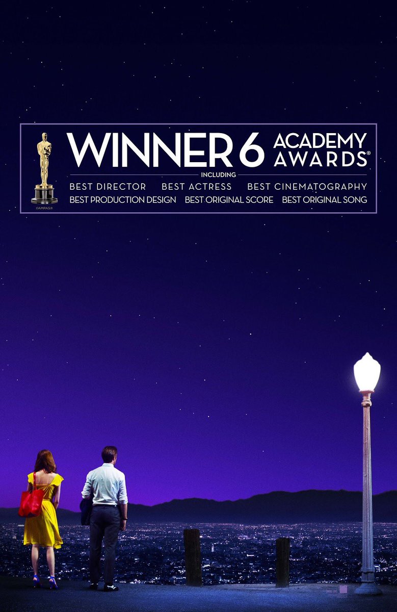 CinecParadiso's tweet photo. Hoy dentro del #TSFLorca17  proyectamos ''LA LA LAND" en plz Calderón a 22:00 h @CulturaLorca #cinedverano GRATIS, la mejor peli del año https://t.co/gVvZBGDeT6