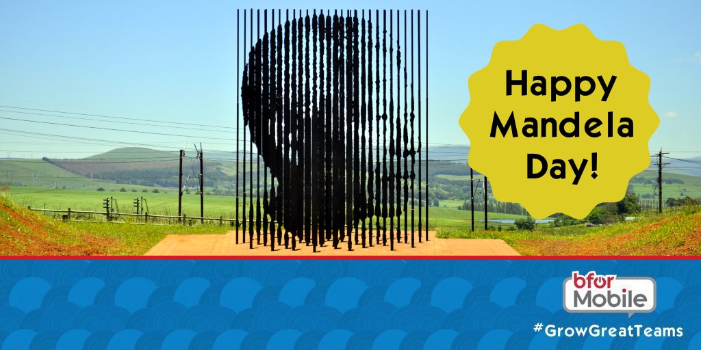 BforMobile's tweet photo. Today we remember #Madiba and his legacy. Make every day a #MandelaDay
"May your choices reflect your hopes, not your fears" - Mandela https://t.co/FU8ZiCMTPC