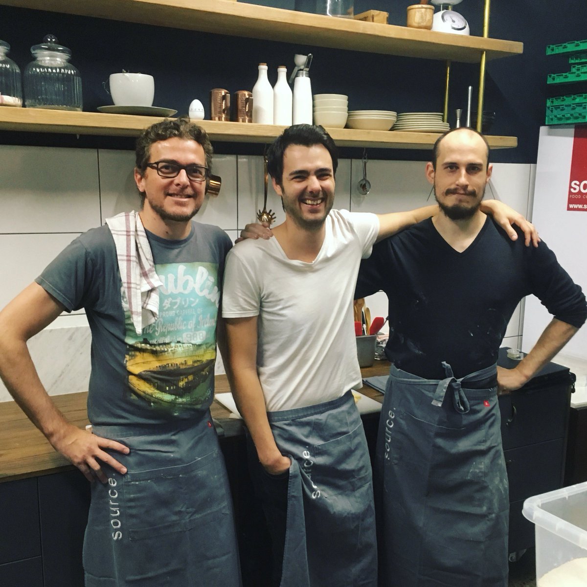 blinktower's tweet image. The boys got their hands dirty this morning, making bread and peeling potatoes for #MandelaDay!