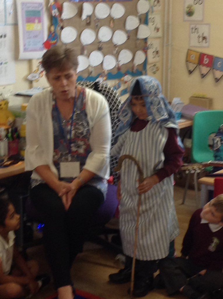 Jillearlyyears's tweet photo. Acting out the Bible story of the lost sheep. https://t.co/zvfg97NVKn