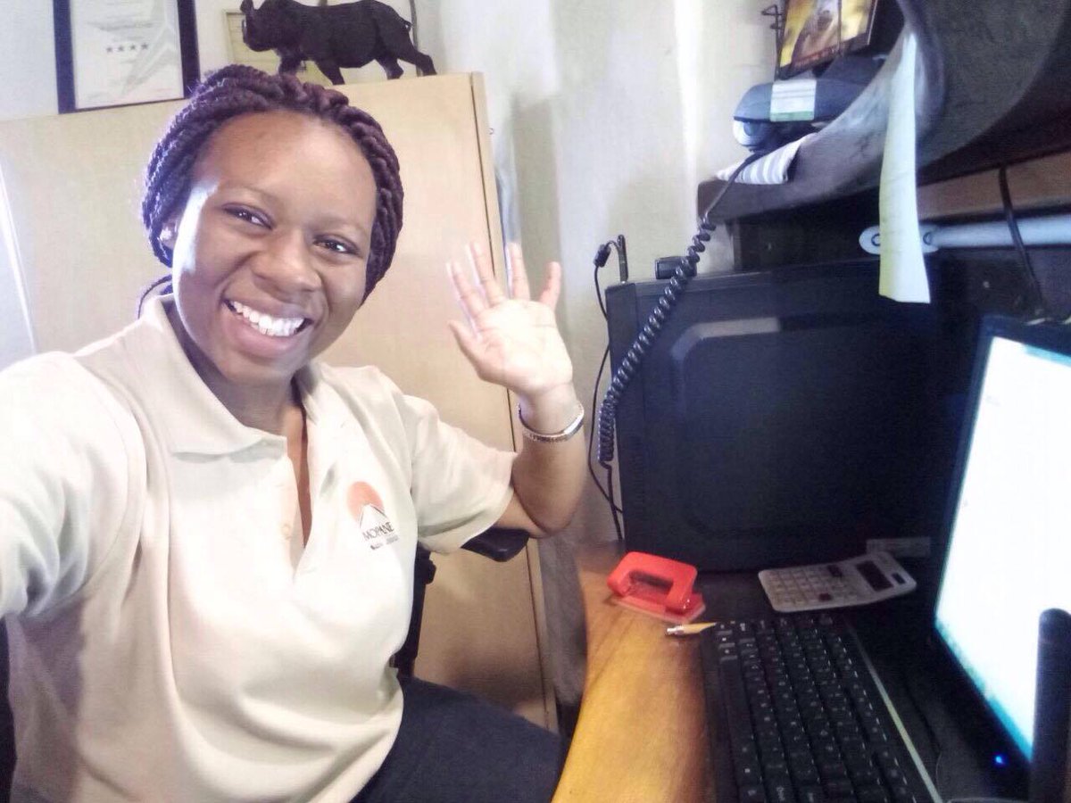 SUF_UK's tweet photo. Thando busy at work in the office https://t.co/OL898Ala1I