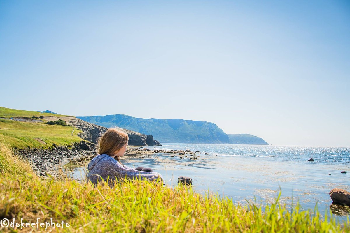 DonnieOK's tweet photo. Here's your next ad @NLtweets #NlTourism #Vikingtrail #GrosMorne @CBCNL @WNewfoundland #RockyHarbour #shelovesithere #ilovemydaughter https://t.co/ep29Z11Ttt