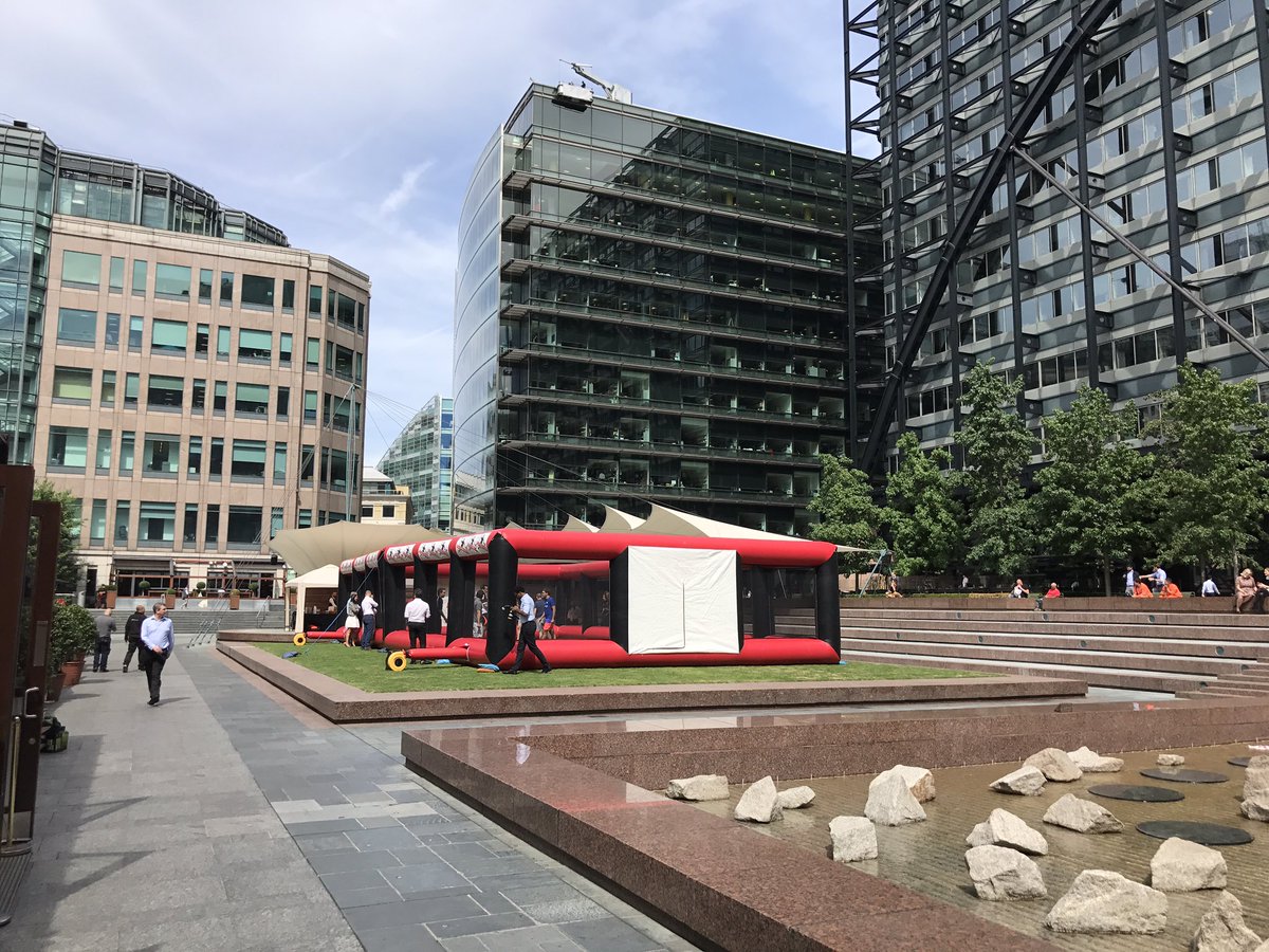 I'm running this today for <a href="/DodgeballUK/">Dodgeball UK</a> and <a href="/UBS/">UBS</a> - gonna do some dodgy Dodgeball commentary later!