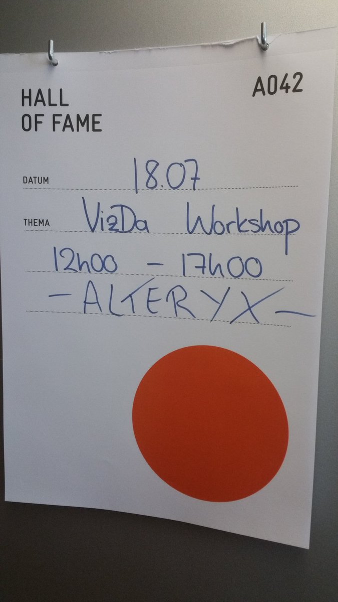 CHVizda's tweet photo. The right place for the #analytichero crew in @Swisscom_de #HallOfFame @alteryx @steffenatwork @AndreasLeichtle https://t.co/UPSVkWTOMI