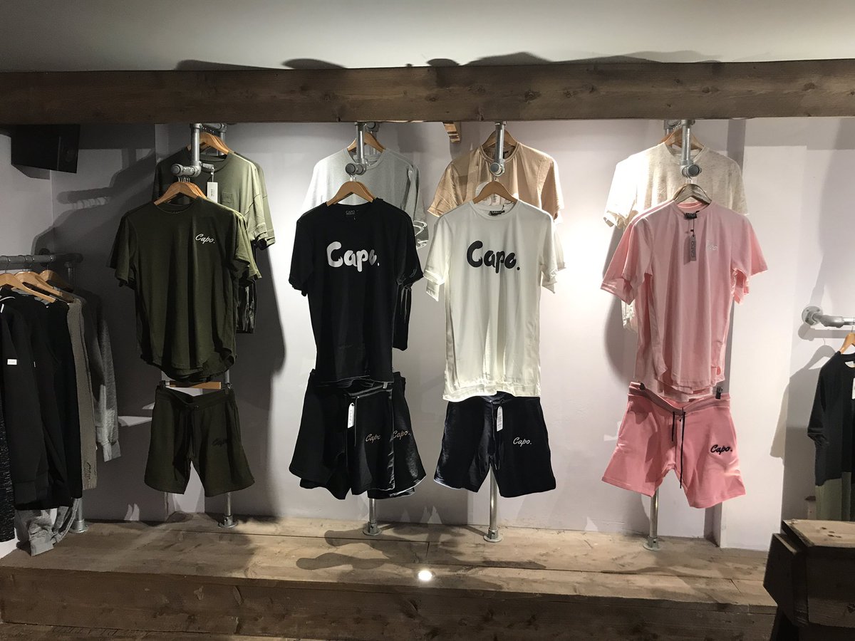 headkandiltd's tweet photo. Feeling warm today come grab all new @capouk shorts and Tee in store and online at  https://t.co/SOrcbYGTkr #summer #Bolton #menswear https://t.co/Fp7aGf2ACZ
