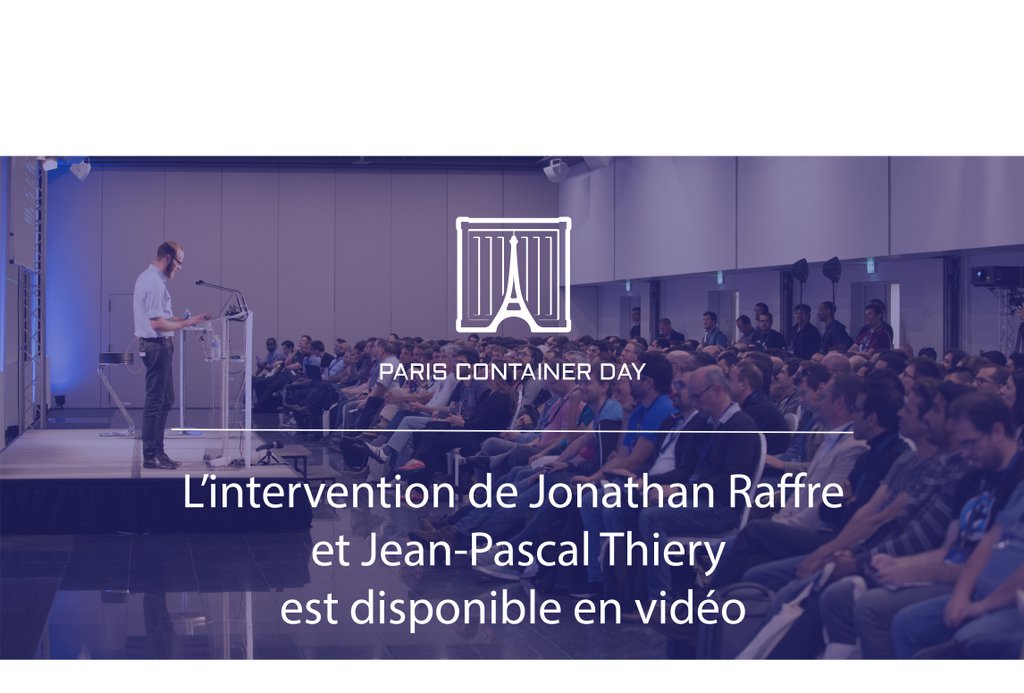 ContainerDayFR's tweet image. Next vidéo coming--> "Monitoring et méthodologie pour les containers" @nekonyuu42 @jpthiery @XebiaFr buff.ly/2t5lTAB #ContainerDayFR