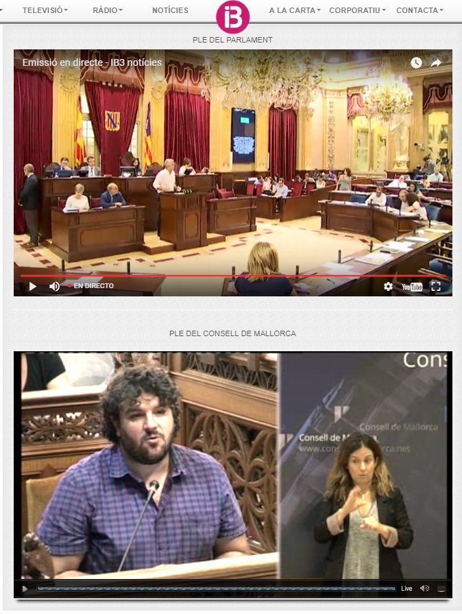 IB3's tweet photo. 📡Segueix en directe la votació de la llei de lloguer turístic i la decisió de catalogar el monòlit de la Feixina 

▶️https://t.co/yg3hFeLTfm https://t.co/nsrHEhXQPC