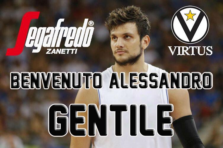 VirtusBo's tweet photo. Alessandro Gentile si unisce alla famiglia Virtus! https://t.co/yANWPvvJYZ