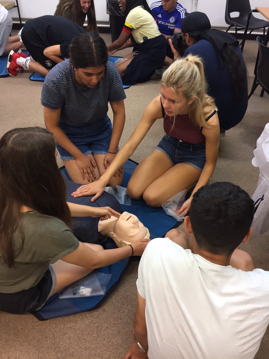 WFCTrust's tweet photo. Some crucial life skills being learnt this morning @NCSIngeus #Firstclassfirstaid https://t.co/3jE8xWeQao
