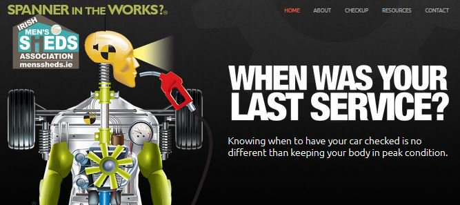 On Thursday, <a href="/IrishSheds/">Irish Men's Sheds Association</a> will launch their new men's health website - 'Spanner in the Works'.  Good luck from MHFI: malehealth.ie