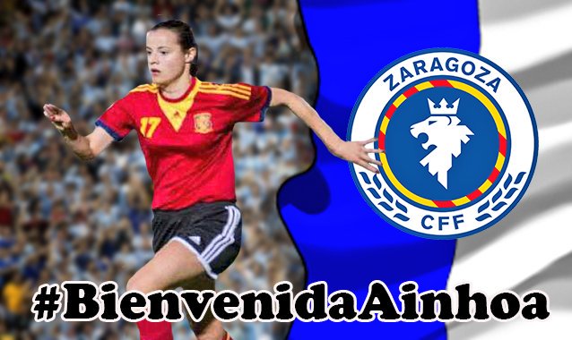 PRIMER EQUIPO | 📰 Ainhoa López ficha por el #ZaragozaCFF. <a href="/LaLiga/">LALIGA</a> <a href="/LigaIberdrola/">Primera Iberdrola</a> zaragozacff.es/ainhoa-lopez-f…