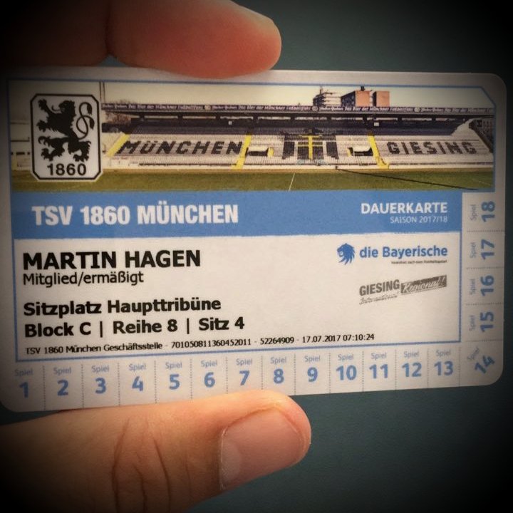 _MartinHagen's tweet photo. Da ist das Ding :-D #ELIL #GiasingOida #BackToTheRoots @TSV1860 https://t.co/bL0s7L1wL8