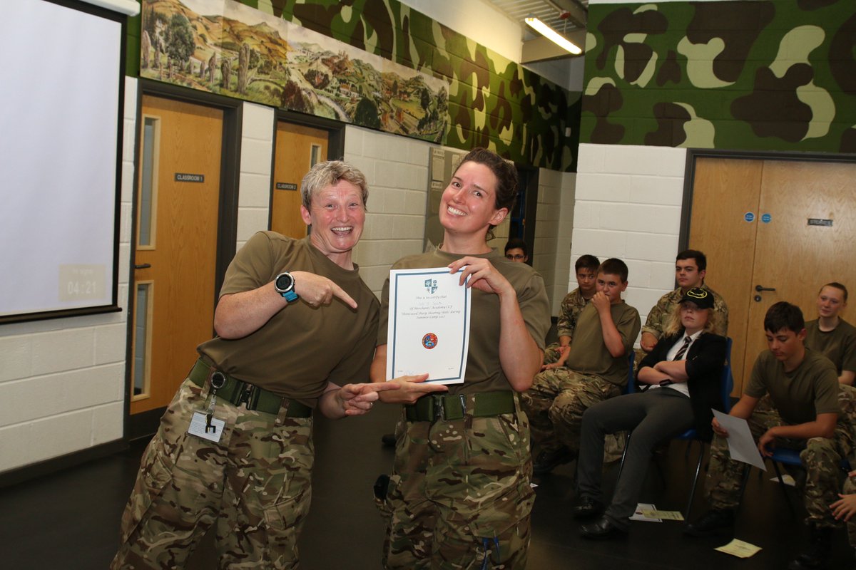 MerchantsAc's tweet photo. Congratulations to all the cadets @Merchants_CCF - who all achieved certificates and medals from their successful Summer Camp. #BeProud https://t.co/qC5D5DYSFZ