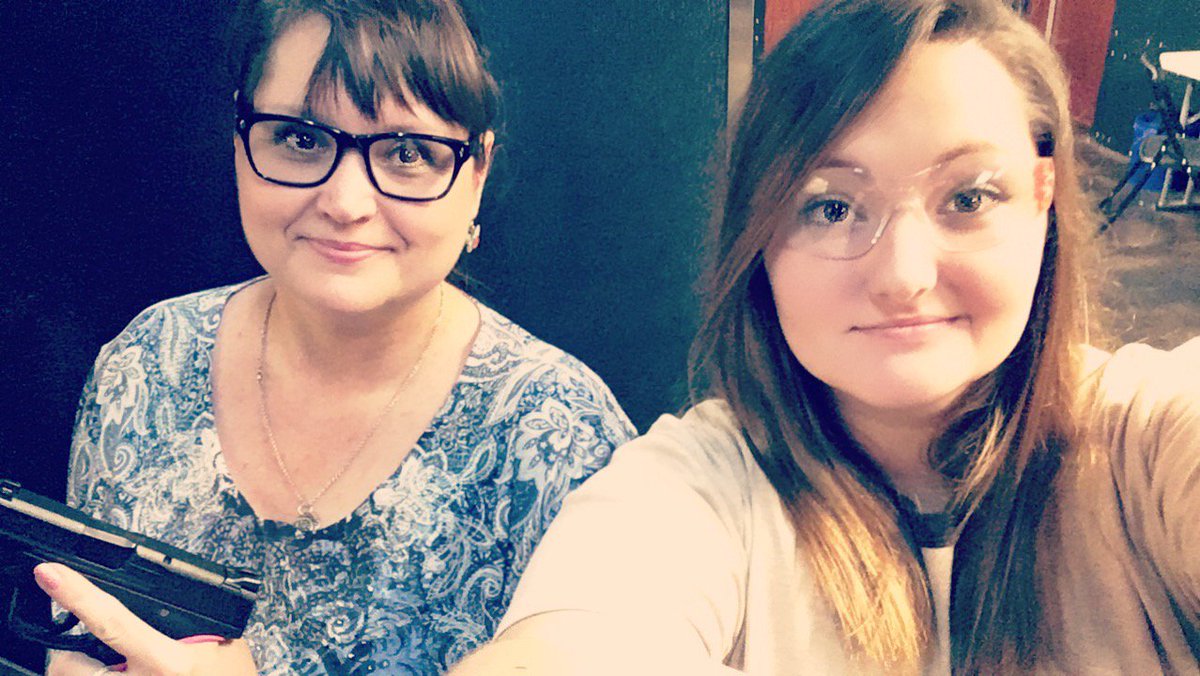 SarcasmSara's tweet photo. Went to the gun range with Mother. It was a great reminder not to piss her off. https://t.co/qG8ZbB9Y7t