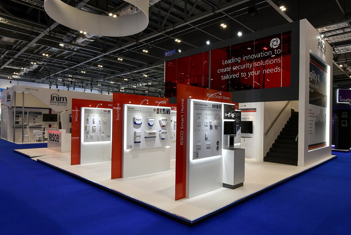 RHDisplays's tweet photo. Take a look at this recent project we enjoyed working on for #RiscoGroup and @rocket_print at @IFSEC #IFSEC17 https://t.co/nVMJX60VNU