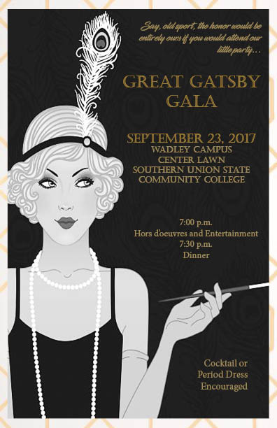 Reserve your tickets now for a fabulous "Gatsby" night of fun. A special thank you to all sponsors who helped make this possible.
