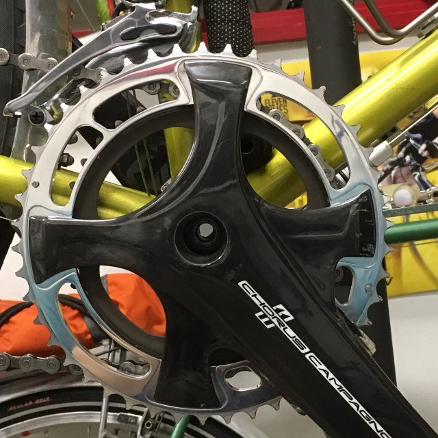 CTS_Chainrings's tweet photo. #CAMPAGNOLO カンパ4アーム用46Tインナー34T専用
サイトにUPしました MAGNOL9 #x145 宜しくお願いします❤️✌️
カンパと同寸法ですと無理がありチェンジが安定しないので若干の変更を加えました
https://t.co/ETYro0jc50 😊 https://t.co/Fn8Vbx0pxA