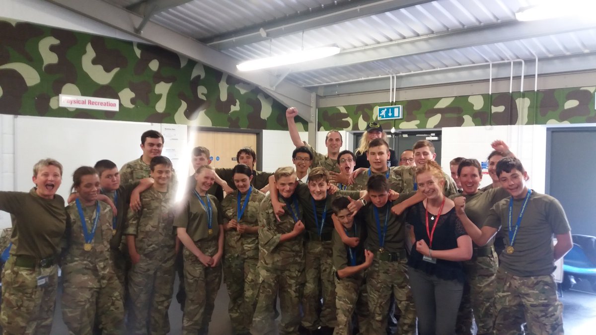 Merchants_CCF's tweet photo. Sending 2Lt Burgoyne best wishes while he is away at Frimley https://t.co/glepcflt4c