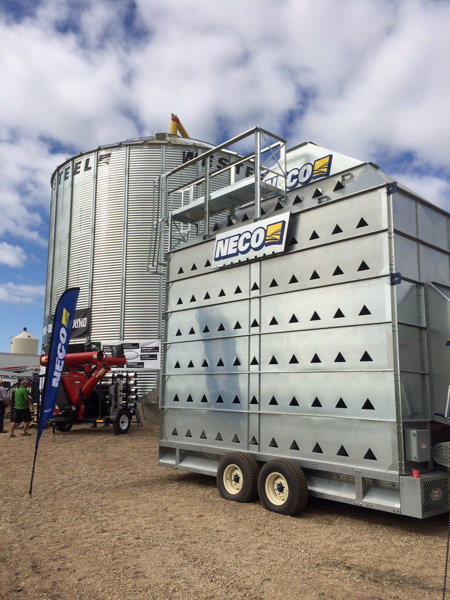 AgGrowthIntl's tweet photo. #AIM17 off to a great start! Don't miss the #NECODryer - new to our family this year! Booth 585, BC Drive between 4th and 5th. https://t.co/LzfnidQjTA