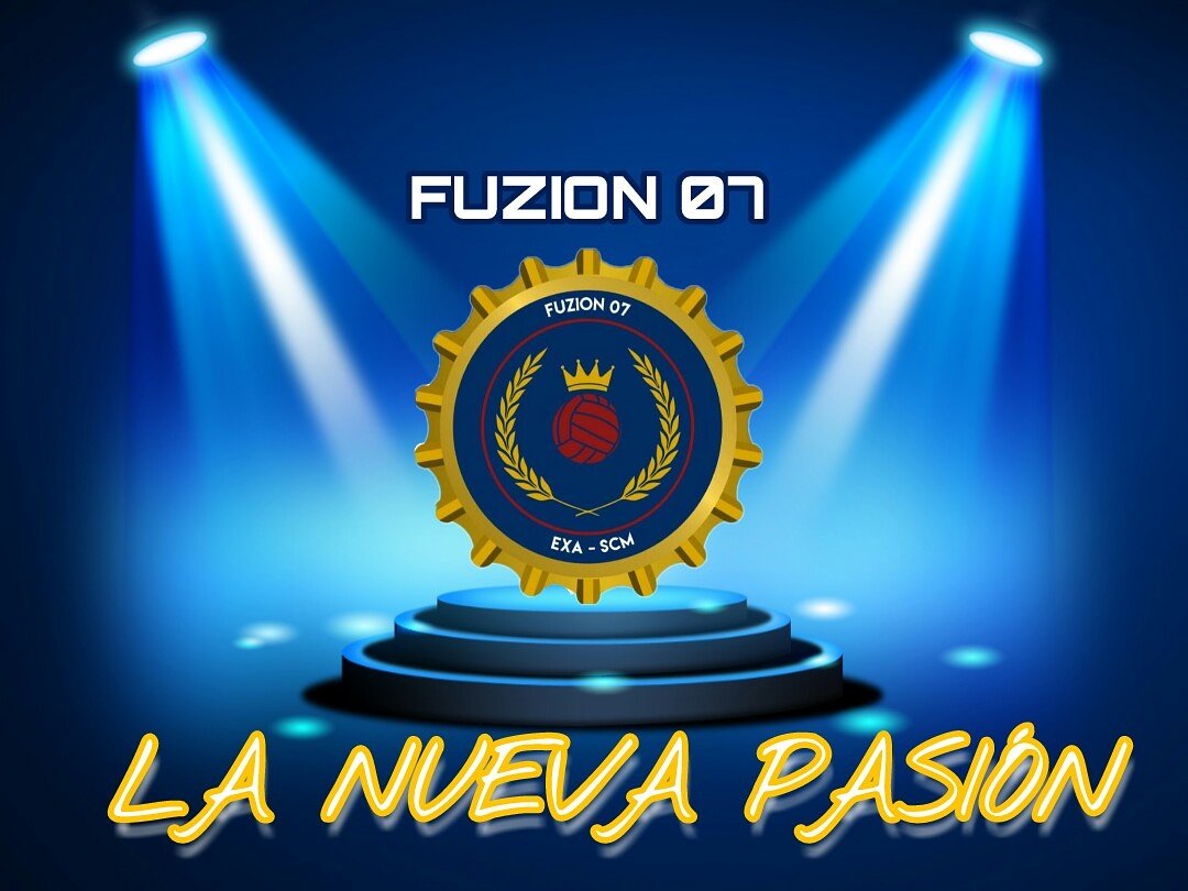 EXASCM's tweet photo. Torneo Clausura 2017
FUZION 07
Presencia Confirmada
#exascm #lanuevapasion #exaparatodos https://t.co/Fnyx1E0u7N