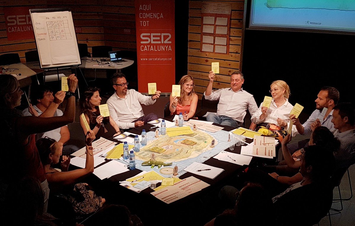 "@SEREmpresarios organiza una sesión creativa con #binnakle, el juego para innovar ganador del GWC <a href="/radiobarcelona/">Ràdio Barcelona</a> @intcreativa #innovación"