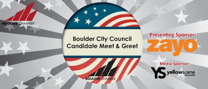 BoulderChamber's tweet photo. Join us at @ZayoGroup for the first City Council candidate forum on 8/30. Come out, get informed, &amp; prepare to vote! https://t.co/l2ueUzXdgV https://t.co/EkdXW7z97h