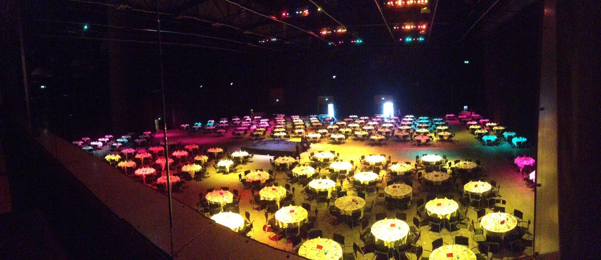 Diner voor 2? Nee, doet u maar 1400!! Met plezier opgebouwd voor #albertusmagnus <a href="/MartiniPlaza/">Martiniplaza Groningen</a>