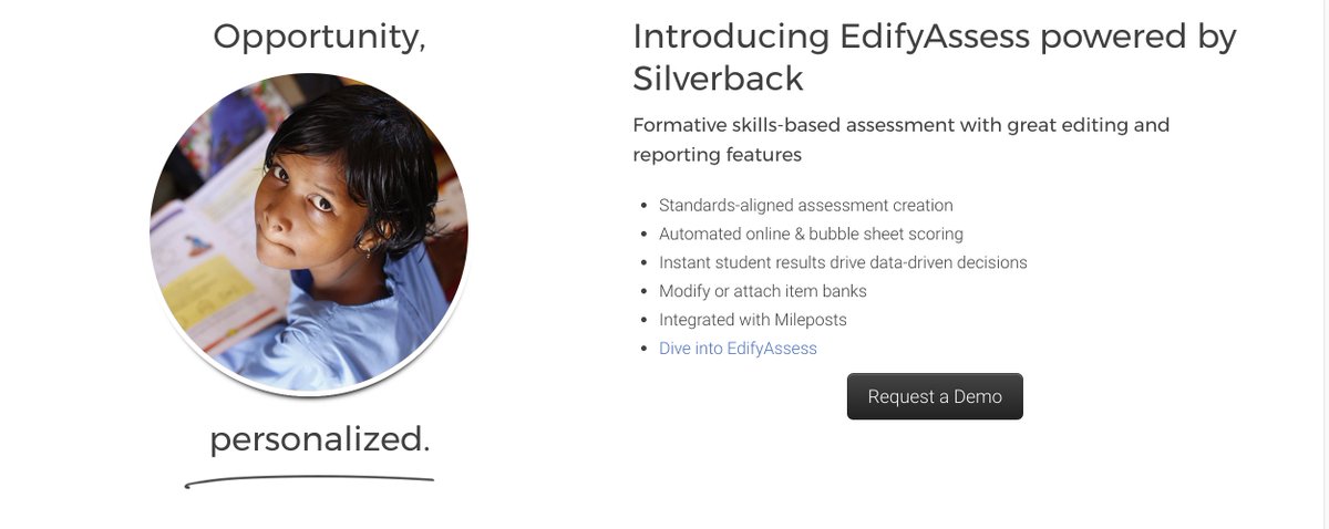 We're committed to our #Students and #teachers. Pleased to announce our acquisition of EdifyAssess #formativeassessment #EdTech