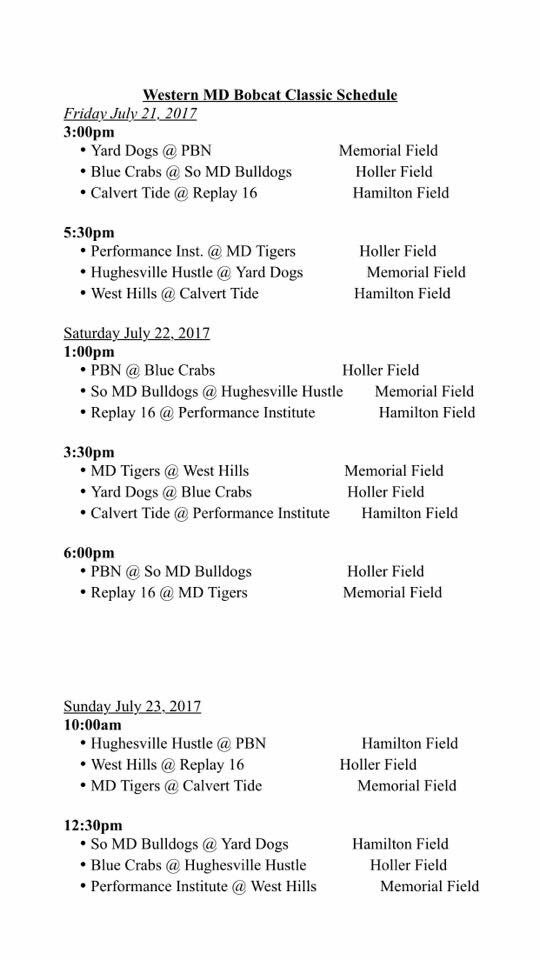 ProspectsMd's tweet photo. The schedule for the weekend.  If you signed up for the workout, check your email for something from @Frostburg_BB https://t.co/4IYmBl6k7V