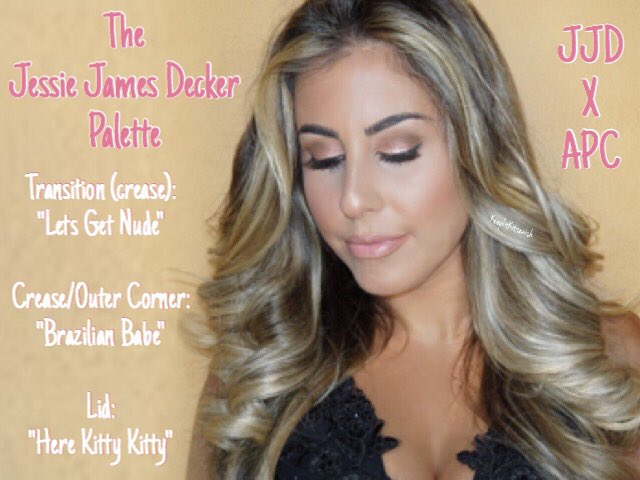 Look created by using <a href="/jessiejdecker/">Jessie James Decker</a> upcoming "The Jessie James Decker Palette" by co-creator <a href="/alexapersico/">Alexa Persico Cosmetics</a> 💋 Model: <a href="/victoriapersico/">Victoria Persico</a>