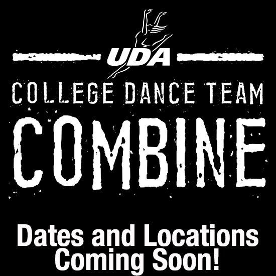 Dates and Locations coming soon for the 2018 UDA College Dance Team Combine! Stay up-to-date by texting the word “combine” to 36698.