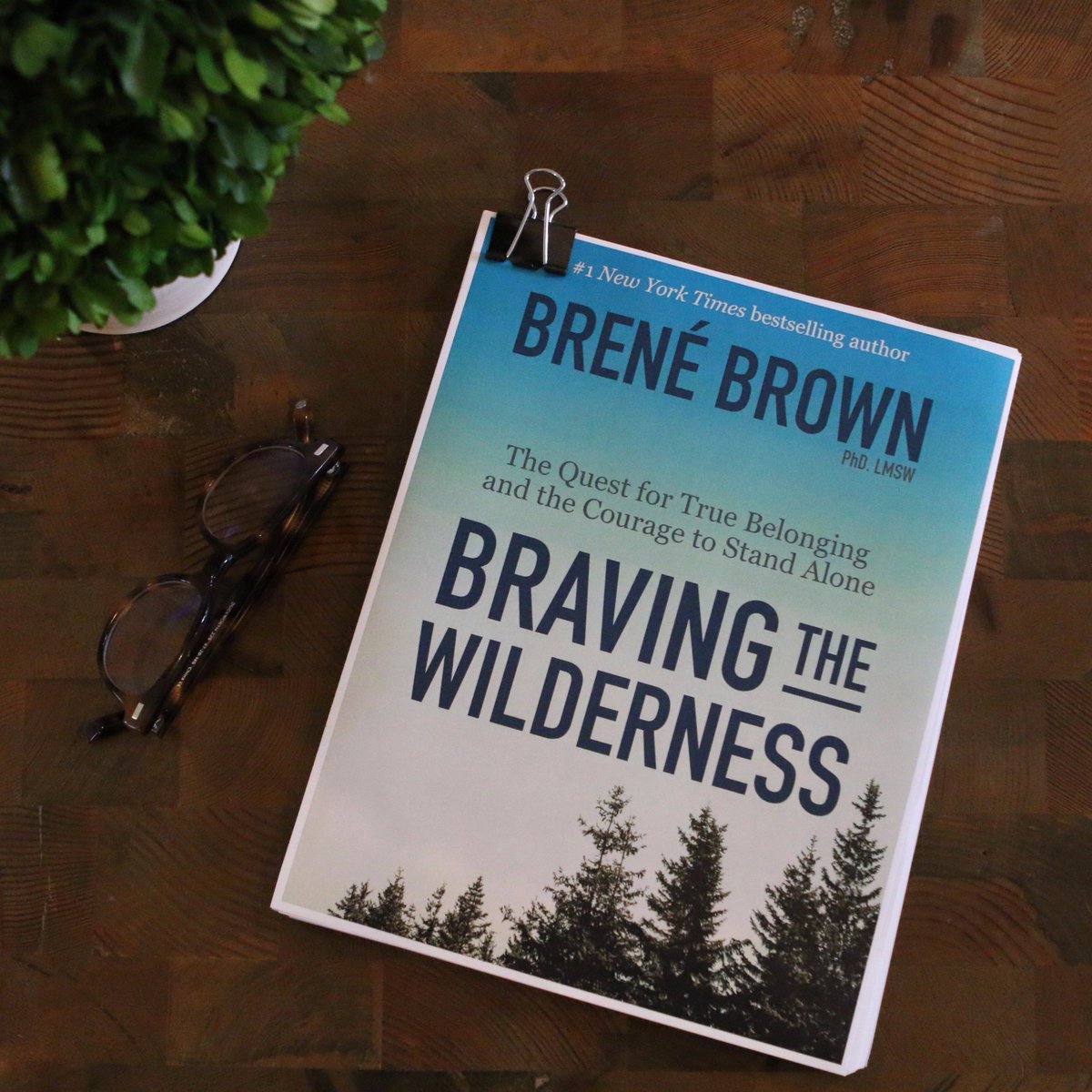 Every time I write a book, I’m challenged to live the message. I had to face my own perfectionism when I wrote... facebook.com/brenebrown/pos…