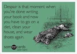 SusieQWriter's tweet image. And bathe.  My husband insists on that one #authorlife #amwriting  #milestone