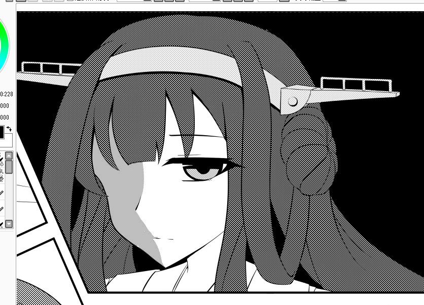 シリアスな表情を描こうとすると悪人面っぽくなるクセがあり誰もかも黒幕みたいに見えてくる不具合 ～金剛ちゃん編～ 